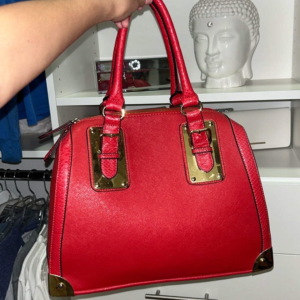 Red Aldo bag